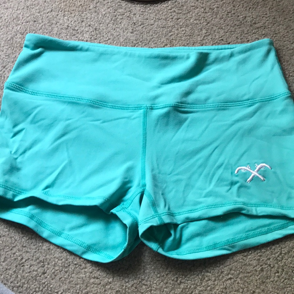 HVIII brand goods gym spandex contour shorts